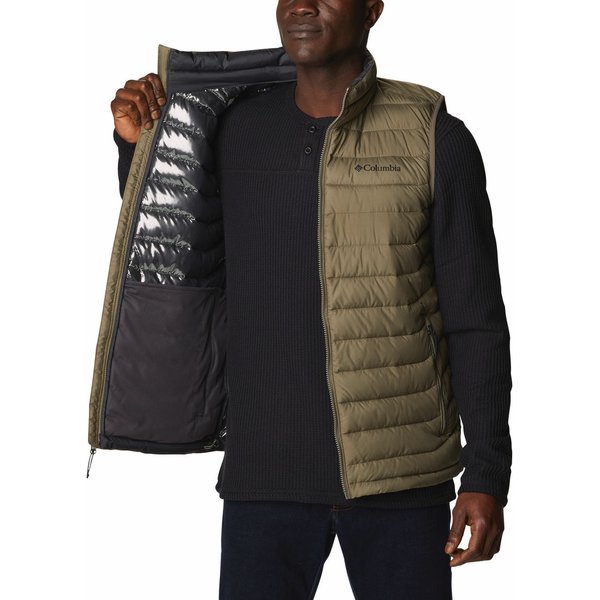 Kamizelka puchowa męska Powder Lite II Columbia - Stone Green