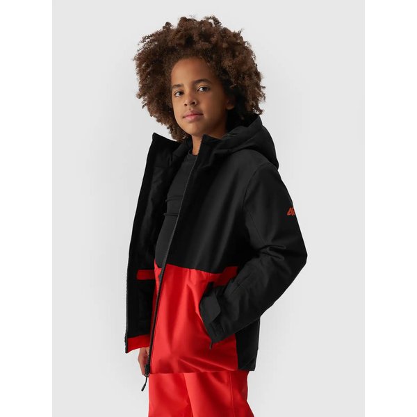 Kurtka narciarska chłopięca TTJAM533 4F - czerwony