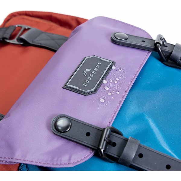 Plecak Macaroon Gamescape Series 16L Doughnut - pomarańczowy/fioletowy/niebieski