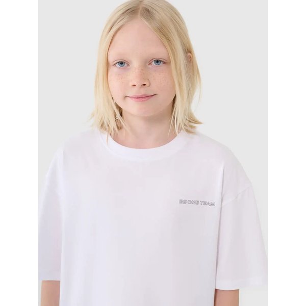 Koszulka chłopięca TTSHM2184 4F - biały