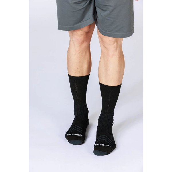 Skarpety Run Expert Silk Merino Crew X-Socks - black
