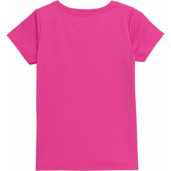 Koszulka dziewczęca 4FJAW23TFTSF433 4F - fuksja
