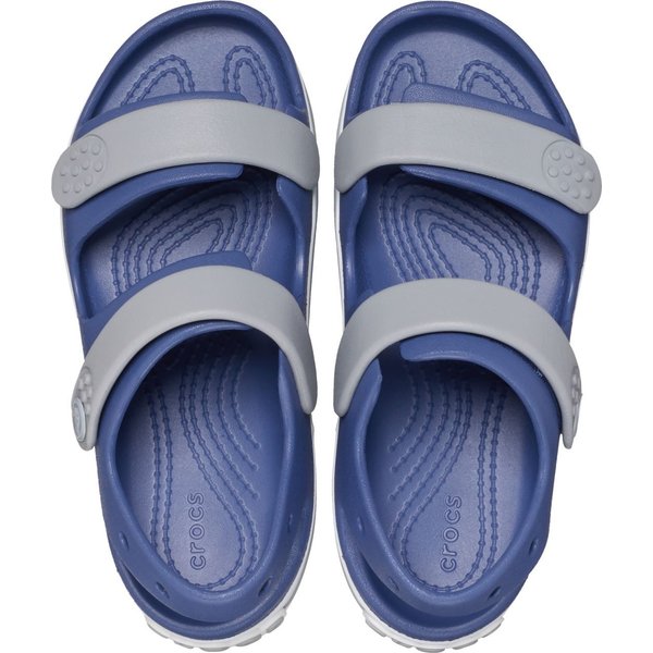 Sandały Crocband Cruiser Sandal Jr Crocs - Bijou Blue/Light Grey