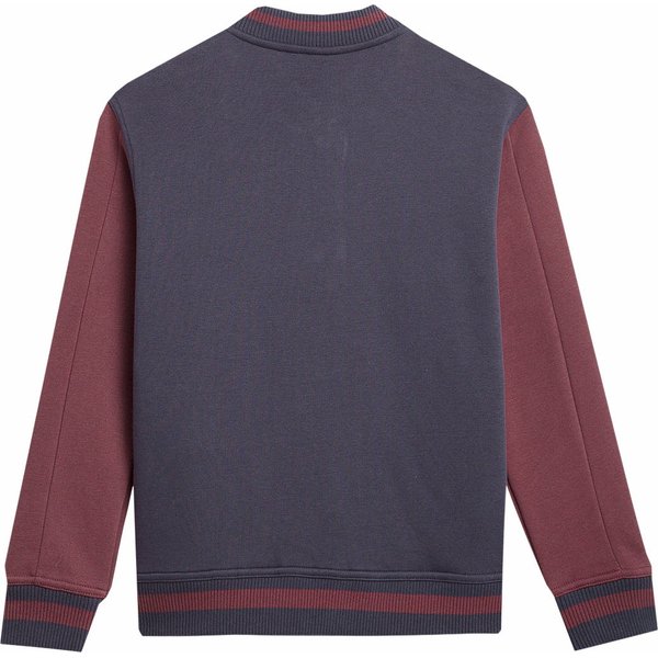 Bluza chłopięca 4FJAW23TSWSM635 4F - granat