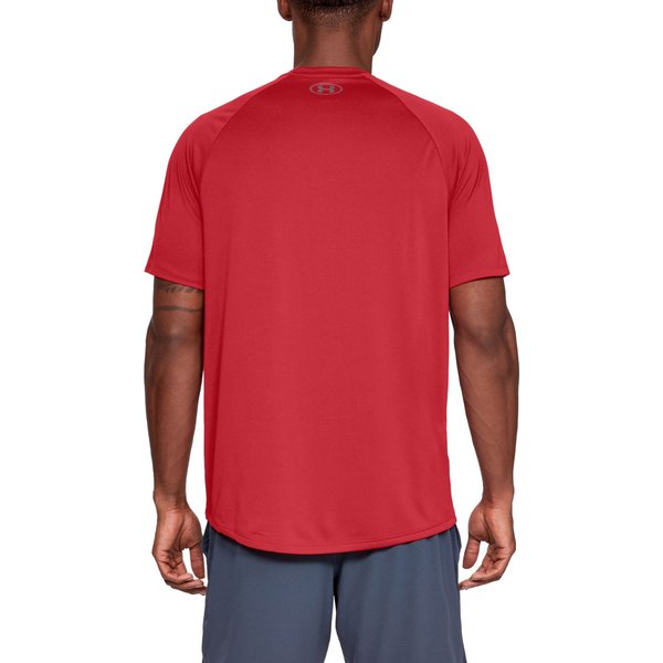 Koszulka męska Tech SS Tee 2.0 Under Armour - red