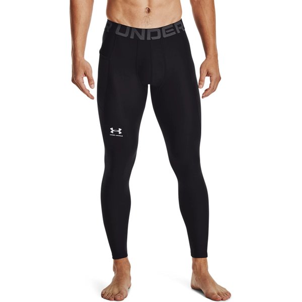 Legginsy męskie HeatGear II Under Armour - czarny