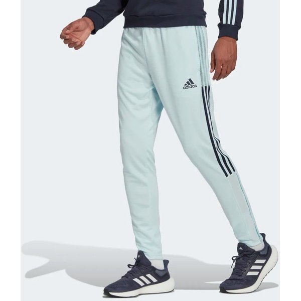 Spodnie dresowe męskie Tiro Track Adidas - błękitne