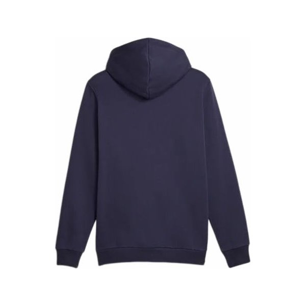 Bluza męska ESS+2 Small Logo Hoodie Puma - granatowa