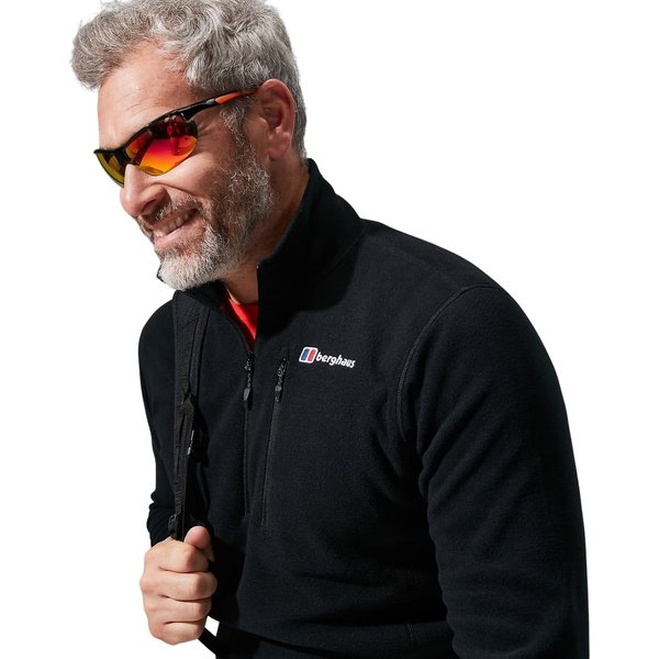 Bluza polarowa męska Prism Micro Polartec Half Zip Fleece Berghaus - black