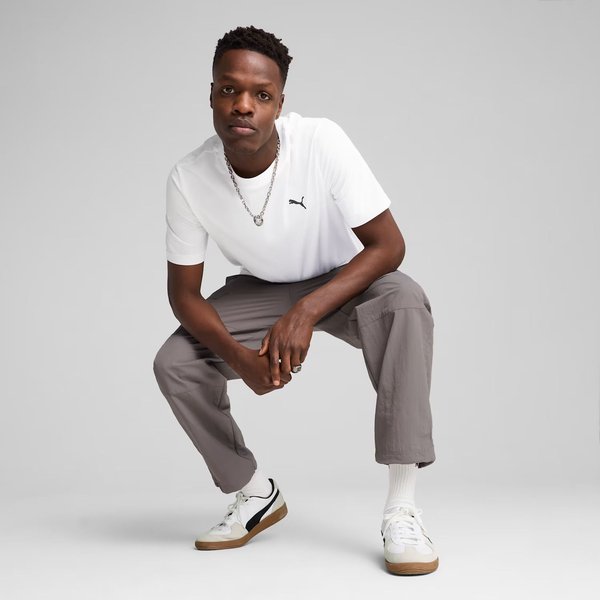 Koszulka męska Wardrobe Ess Tee Puma - white