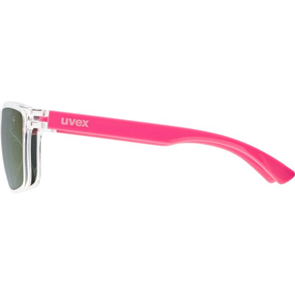 Okulary przeciwsłoneczne juniorskie Rookie Uvex - clear/pink