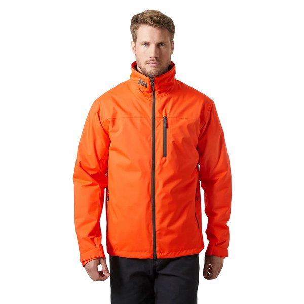 Kurtka męska Crew Midlayer 2.0 Helly Hansen - pomarańczowa