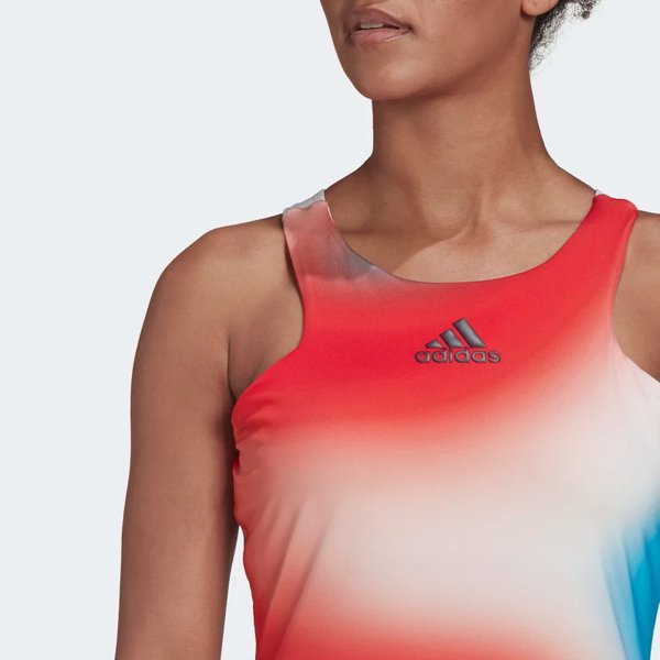 Bezrękawnik, top damski Melbourne Tennis Printed Y-Tank Adidas - multikolor 2