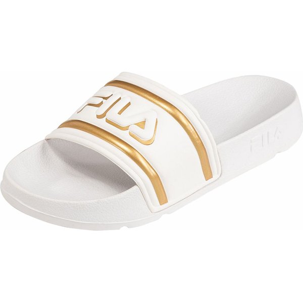 Klapki Morro Bay Logo Wm's Fila - White Gold