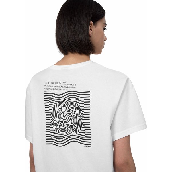 Koszulka damska 4FSS23TTSHF344 4F - biała