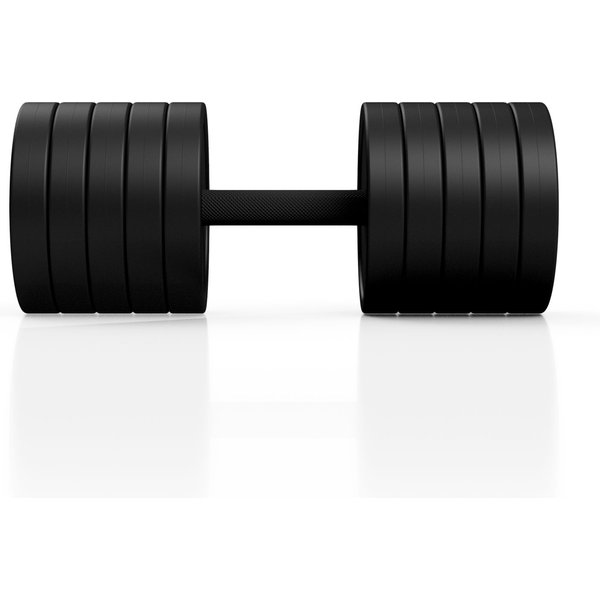 Hantla stalowa gumowana 40kg Marbo Sport