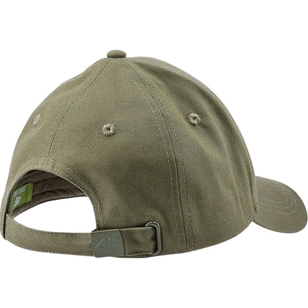 Czapka z daszkiem 4FWSS24ACABU271 4F - khaki