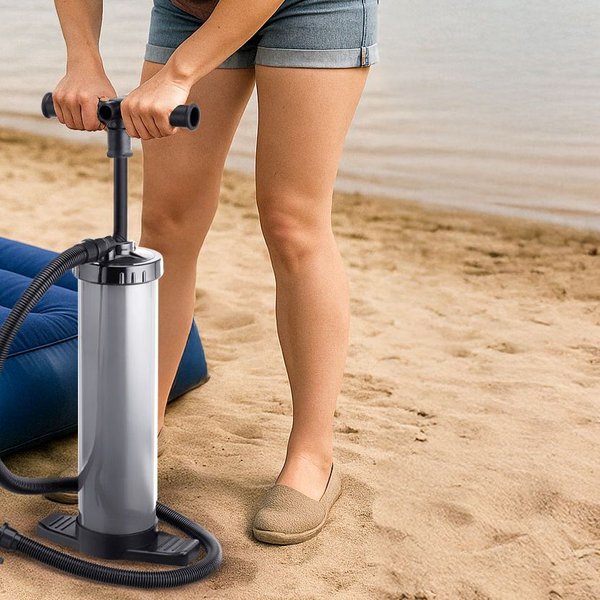 Pompka ręczna do materacy, basenów Air Flow Outtec