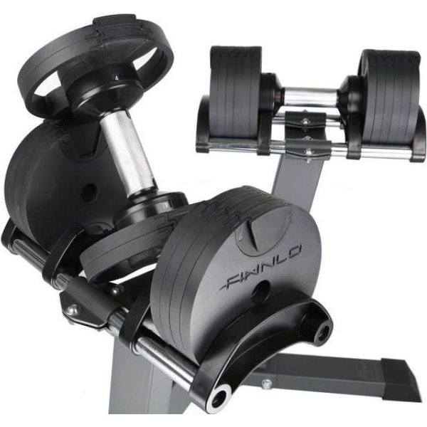 Hantle systemowe SmartLock ze stojakiem 32kg Finnlo