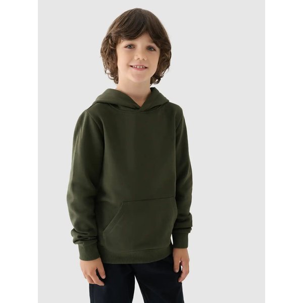 Bluza chłopięca 4FJWMM00TSWSM1292 4F - khaki