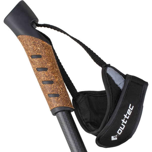 Kije nordic walking Carbon 3 Sections Outtec - Carbon 3 czarne