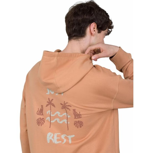 Bluza męska OTHSS23TSWSM329 Outhorn - pomarańczowa