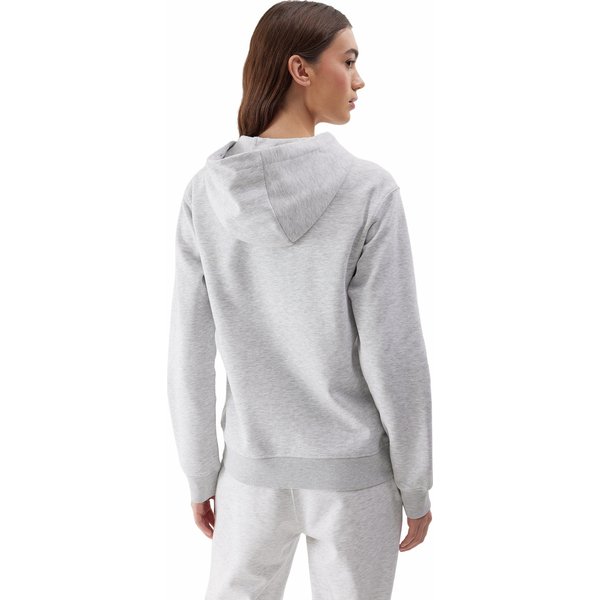 Bluza damska 4FWSS24TSWSF0956 4F - chłodny jasny szary melanż