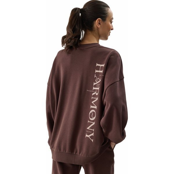 Bluza damska 4FWSS24TSWSF1055 4F - ciemny brązowy