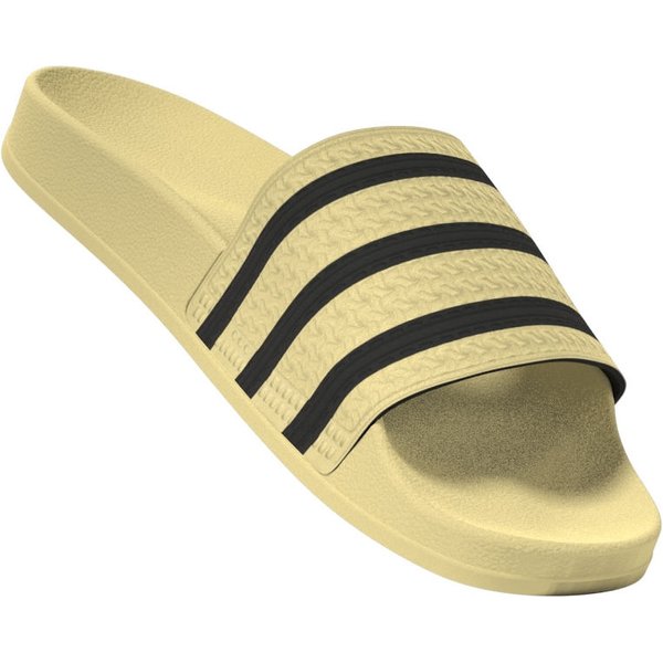Klapki Adilette Slides Adidas - żółty/czarny