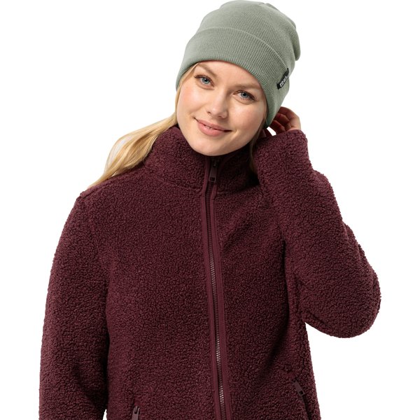 Czapka Rib Beanie Jack Wolfskin - mint leaf