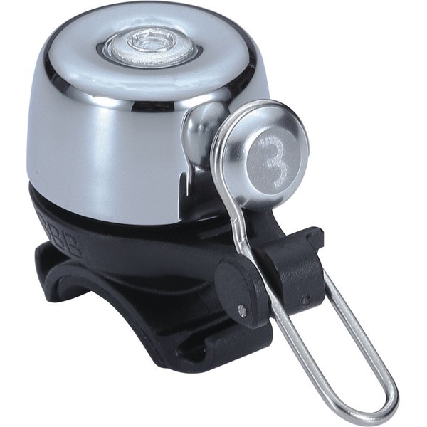 Dzwonek rowerowy Noisy BBB - Glossy-Silver