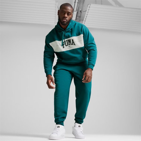 Bluza męska Squad Hoodie FL Puma - Cold Green