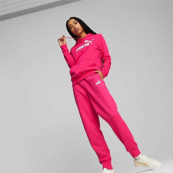 Spodnie dresowe damskie ESS Sweatpants FL Puma - orchid shadow