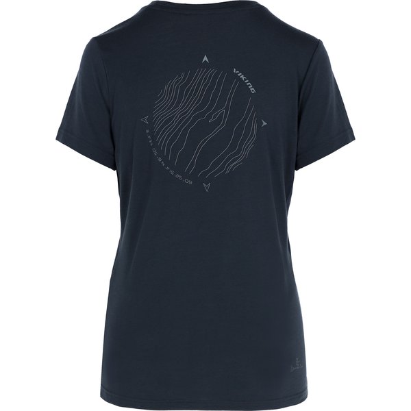 Koszulka damska Rune LTD Bamboo Lady Viking - granatowy