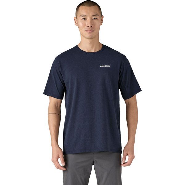 Koszulka męska P-6 Logo Responsibili Tee Patagonia - new navy