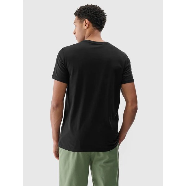 Koszulka męska TTSHM1974 4F - głęboka czerń