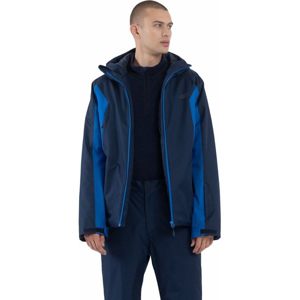Kurtka narciarska męska 4FAW23TTJAM306 4F - kobalt