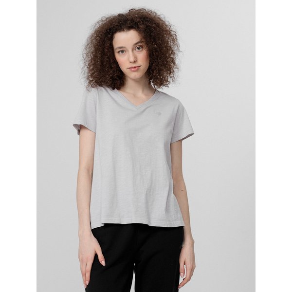 Koszulka damska H4Z22 TSD352 4F - szara