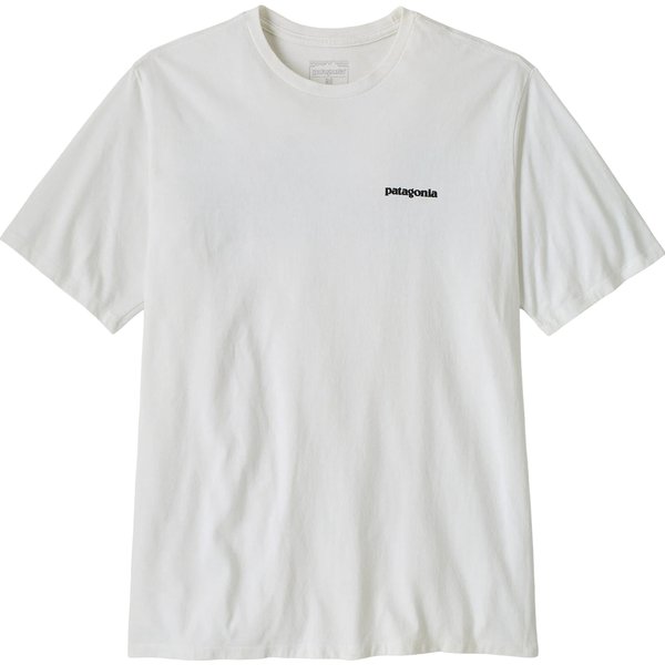Koszulka męska P-6 Logo Responsibili Tee Patagonia - fiber white