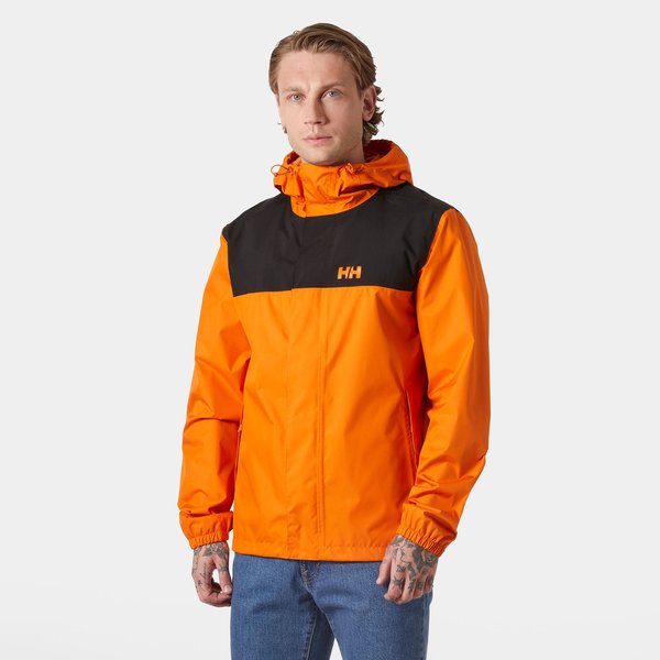 Kurtka męska Vancouver Rain Helly Hansen - orange peel