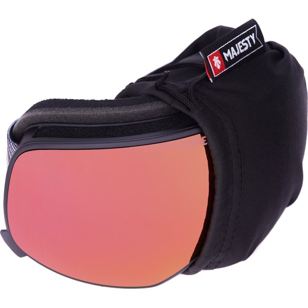 Gogle narciarskie The Force Spherical Snow Majesty - garnet/rose revo