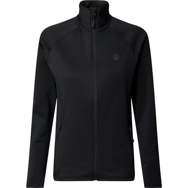 Bluza damska Lowline Full Zip Core Stretch Dare2B - black