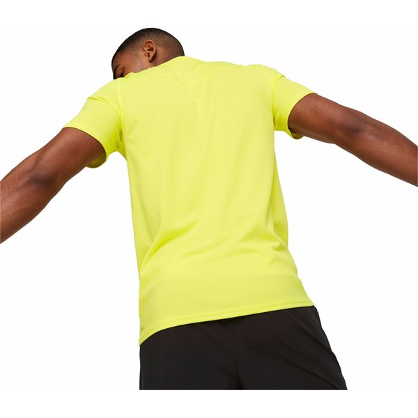 Koszulka męska Fit Ultrabreathe Tee Puma - żółta
