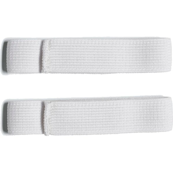 Taśmy podtrzymujące getry piłkarskie Sock Holder Adidas - białe