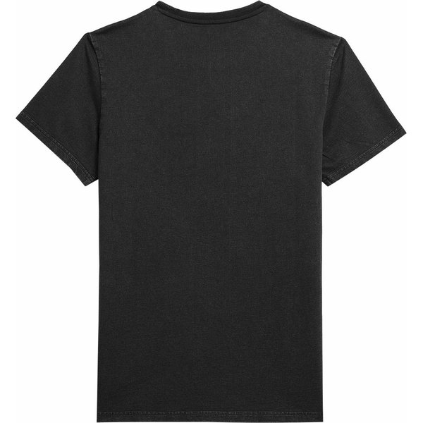 Koszulka męska 4FAW23TTSHM0870 4F - głęboka czerń