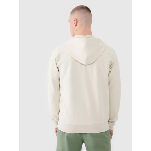 Bluza męska TSWSM1537 4F - kremowy