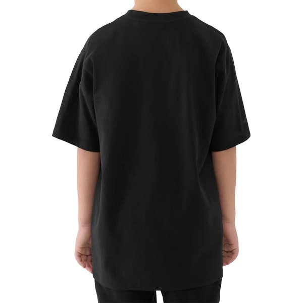 Koszulka chłopięca TTSHM2407 4F - głęboka czerń