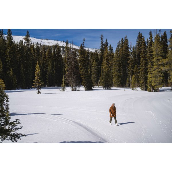 Płaszcz puchowy damski Harmony Falls Mid Down Columbia - Camel Brown