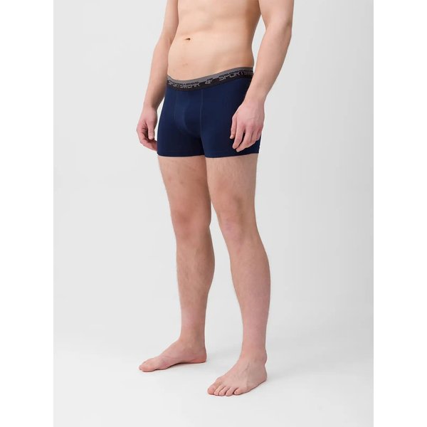 Bokserki męskie 4FWMM00UBXSM051 2szt. 4F - granat/czerwony