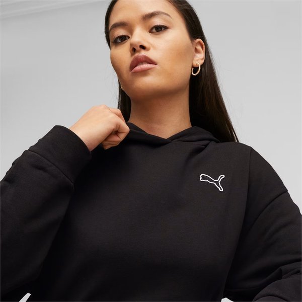 Bluza damska Better Essentials Hoodie FL Puma - czarny